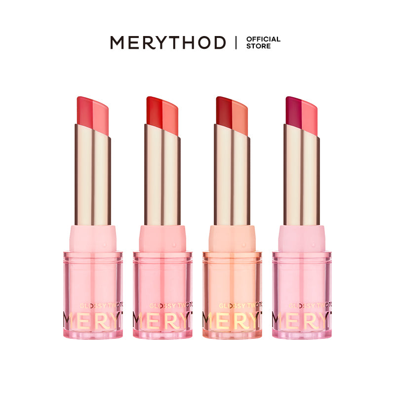 MERYTHOD Glossy Two Tone Lipstick (5 Colors)