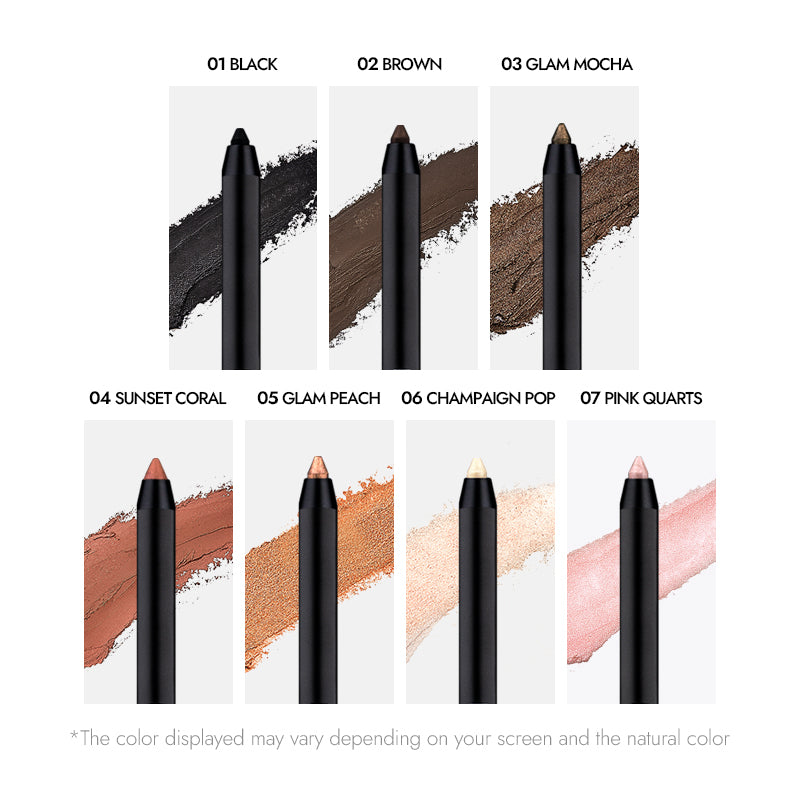 Reel-Tattoo Pencil Eyeliner (7 colors)